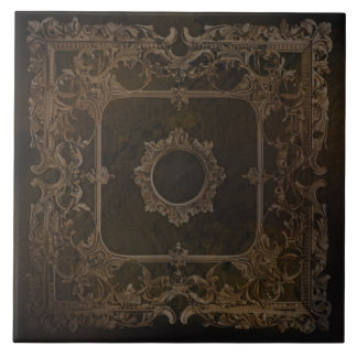 Old world design ceramic tile