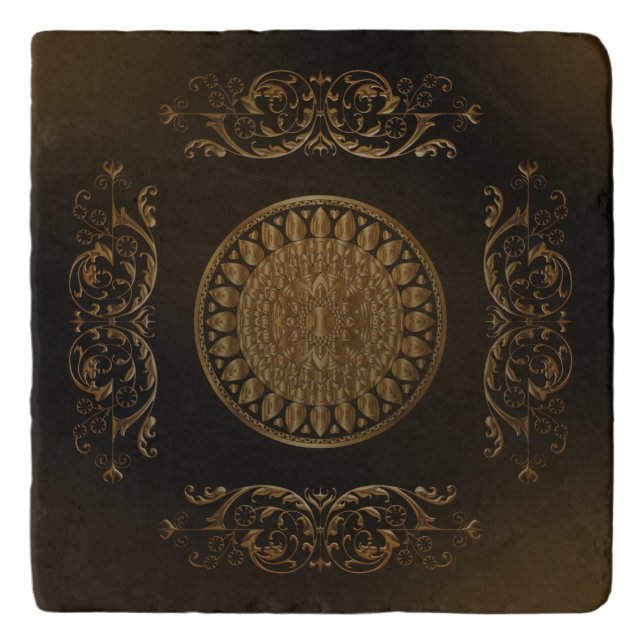 Old world  design trivet (Front)