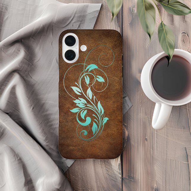 Old World Faux Leather Case-Mate iPhone Case (Creator Uploaded)