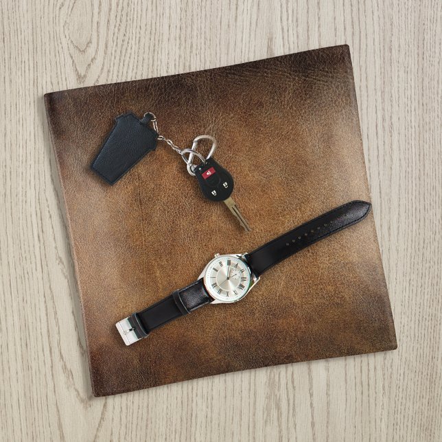 Old World Faux Leather Trinket Tray (Creator Uploaded)