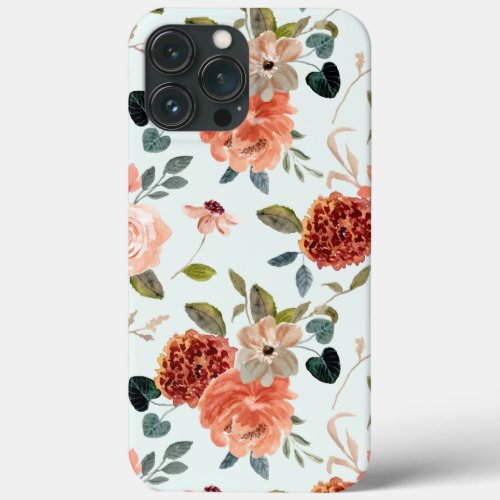 Old World Floral Beauty iPhone 13 Pro Max Case