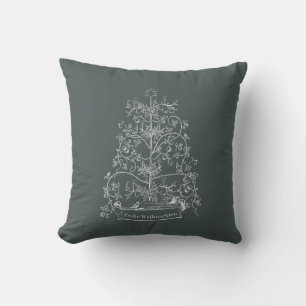 Old World German Christmas Throw Pillow