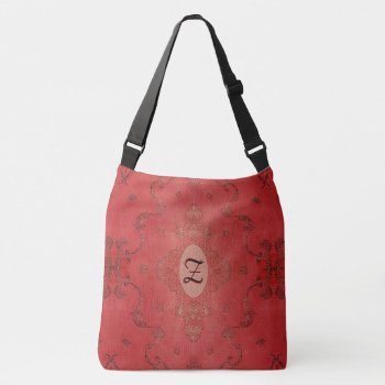 Old World Heritage Embroidery Crossbody Bag by OldArtReborn at Zazzle