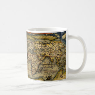 Old World Map Coffee Mug