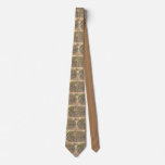 Old World Map Neck Tie