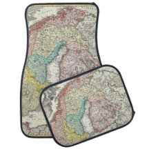 Old World Map of Northern Europe