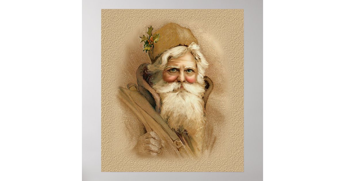 Old World Santa 2 Poster | Zazzle