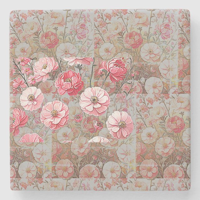 Old world stone trivet coaster (Front)