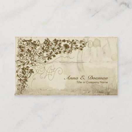 Old World Vines Business Card
