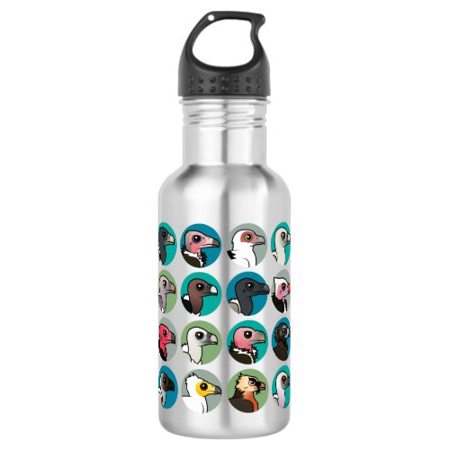 Old World Vultures Stainless Steel Water Bottle