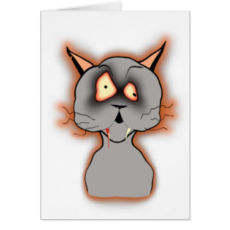 Old Zombie Kitty Cards