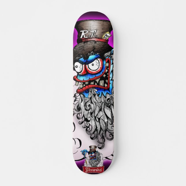 OldCRAZYman Skateboard Deck (Front)