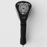Olde English bulldog monogrammed golf head cover