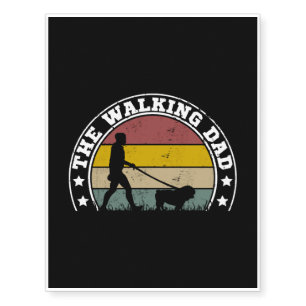 Olde English Bulldog The Walking Dad Gift Temporary Tattoos