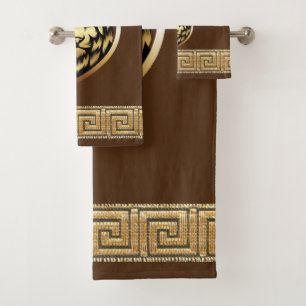 Olde English Royal Lion Designer  Bath Towel Set