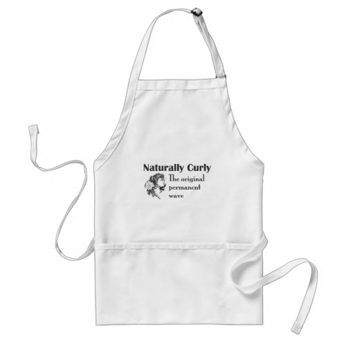 Olde World Naturally Curly Adult Apron