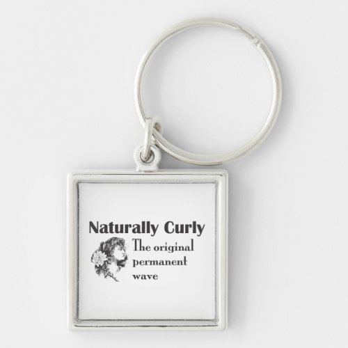 Olde World Naturally Curly Keychain