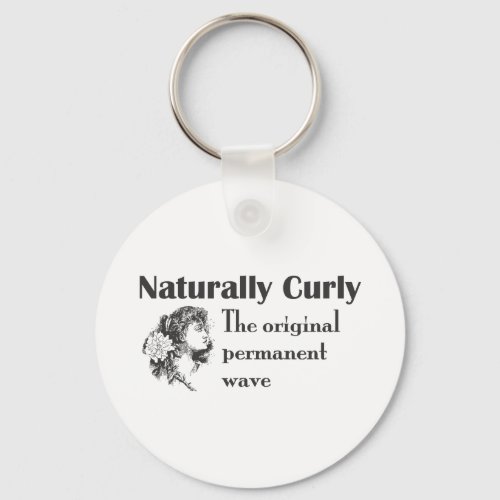 Olde World Naturally Curly Keychain