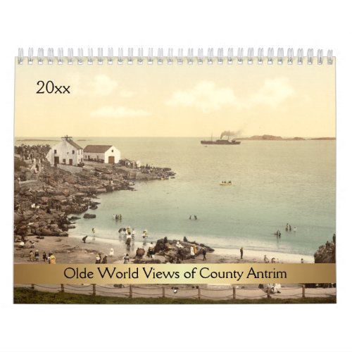 Olde World Views of County Antrim Calendar