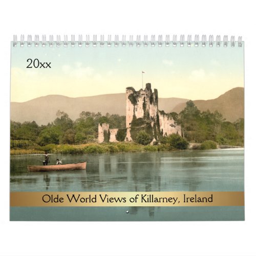Olde World Views of Killarney Ireland Calendar