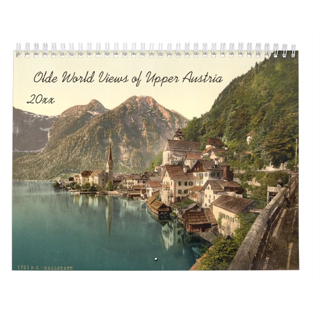 Olde World Views of Upper Austria Calendar (Cover)