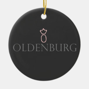 Oldenburg Ceramic Ornament