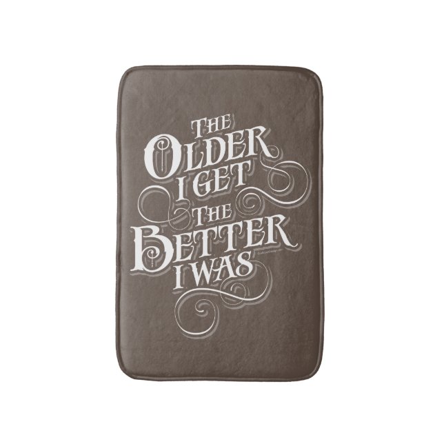 Older Better Bathroom Mat (Front Vertical)