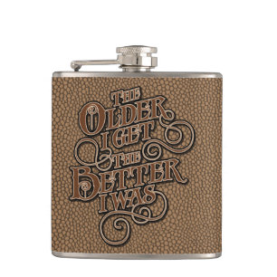 Older Better Hip Flask