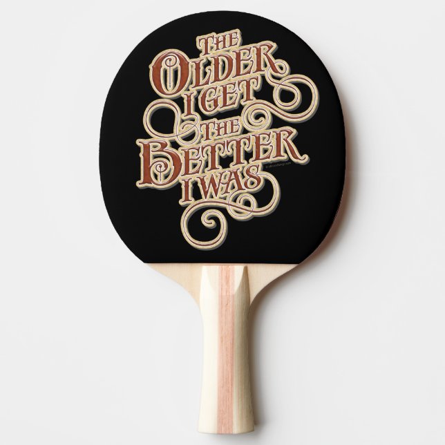 Older Better Ping-Pong Paddle (Front)