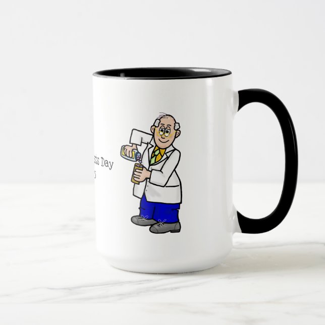 Older Male Pharmacists Mug (Right)