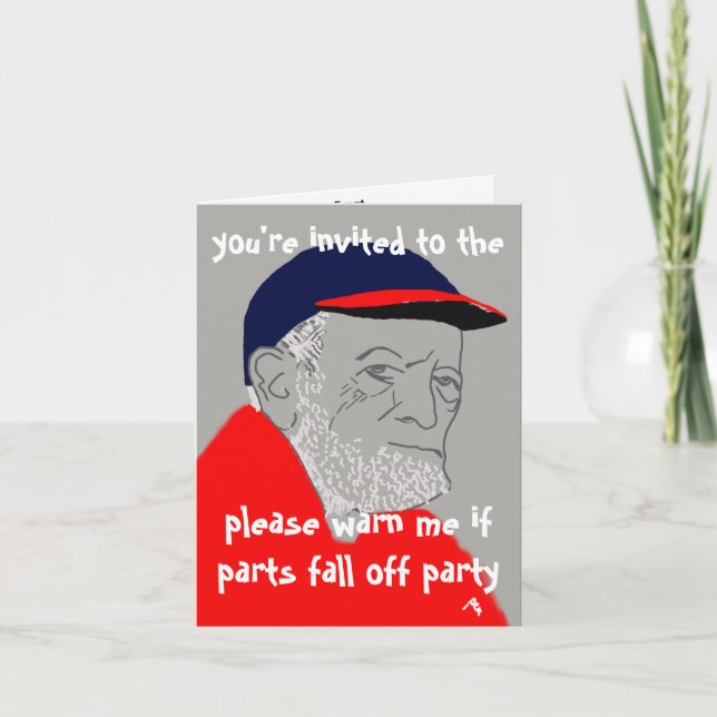 Older Man Celebration Card (Front)