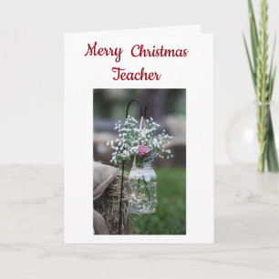 OLDER STUDENT TO GIVE ***TEACHER** AT CHRISTMAS HOLIDAY CARD