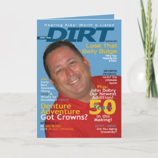 Older Than Dirt Invitation