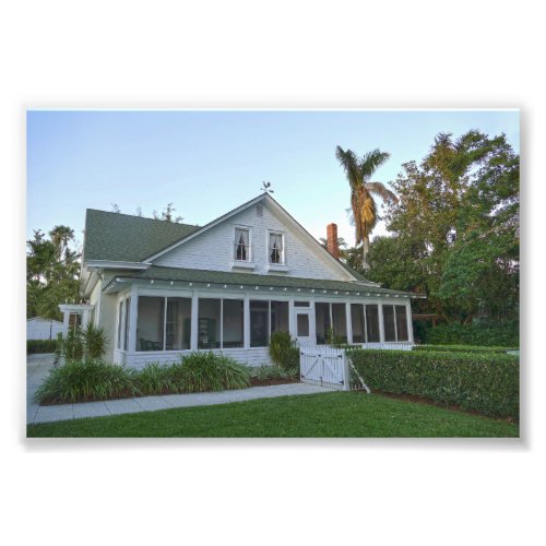 Oldest House in Naples Florida Photo Print