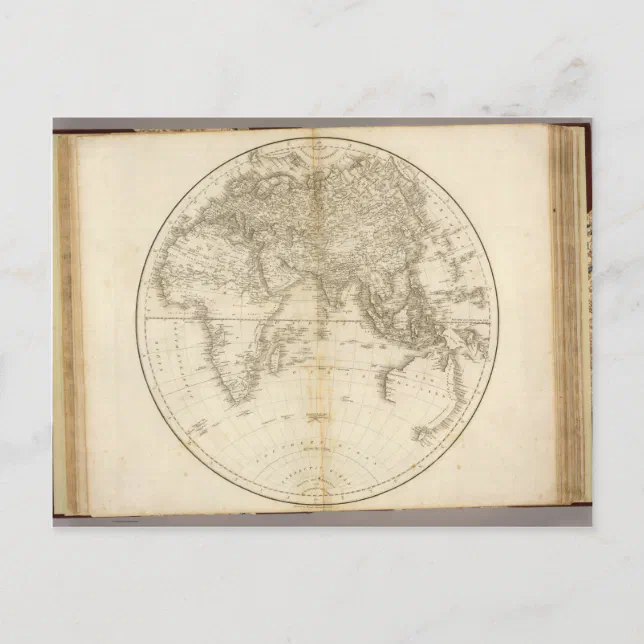 Oldest map of the world postcard | Zazzle