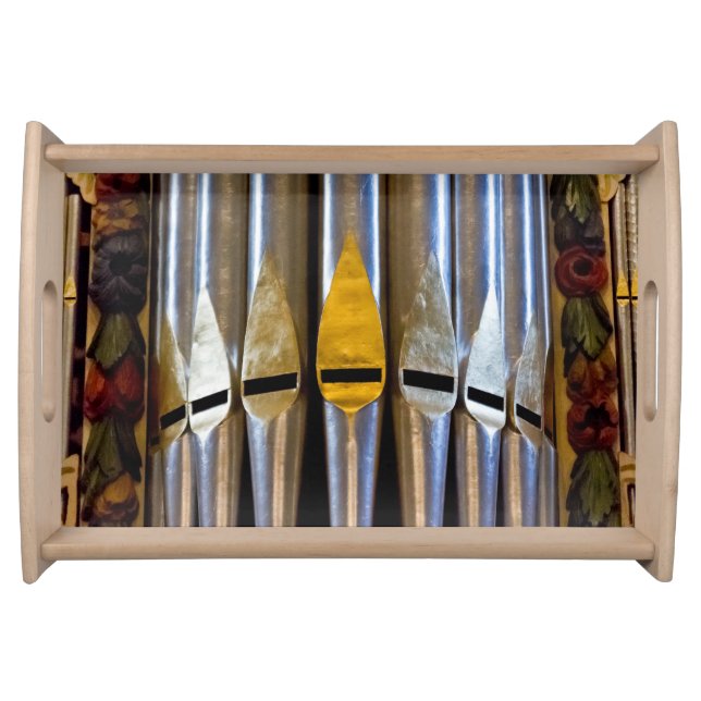 Oldest organ in the world serving tray (Front)