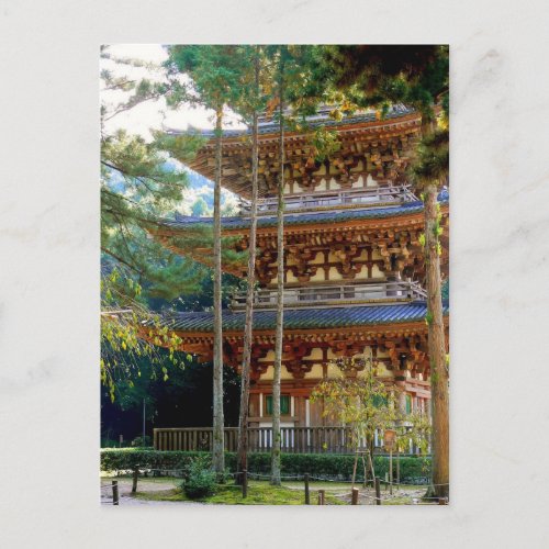 Oldest Pagoda in Kyoto Postcard