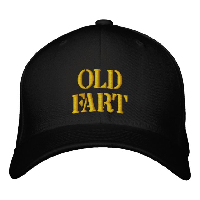 OLDFART EMBROIDERED BASEBALL HAT (Front)