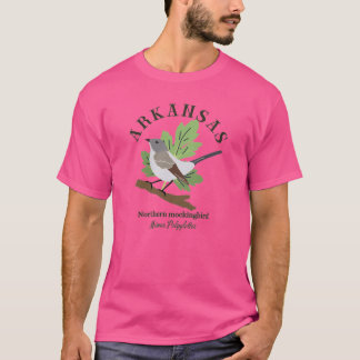 OldFashioned Arkansas Northern Mockingbird Brown T T-Shirt