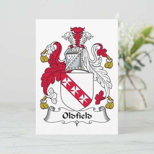 Oldfield Family Crest (Standing Front)