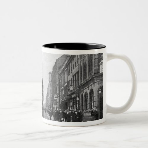 Oldham Street Manchester c1910 Two_Tone Coffee Mug