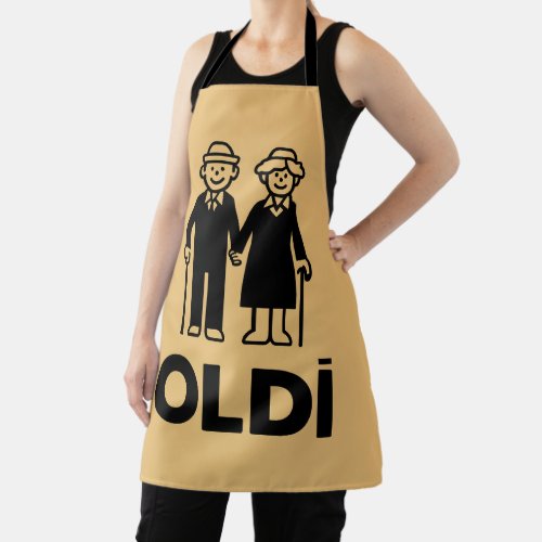 Oldi Birthday Apron