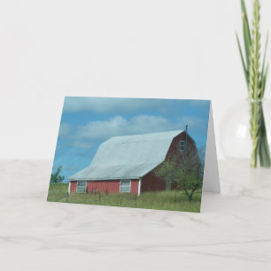 Oldie Birthday, Barns Card