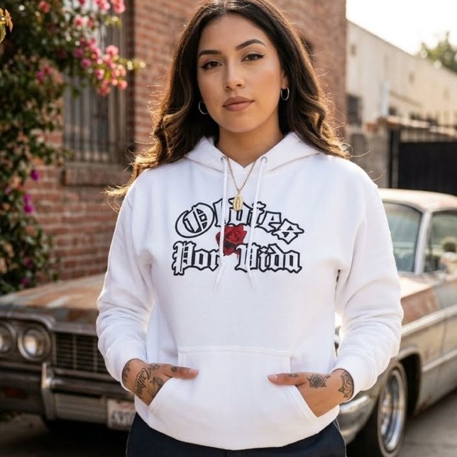 Oldies por vida   hoodie (Oldies por vida hoodie)