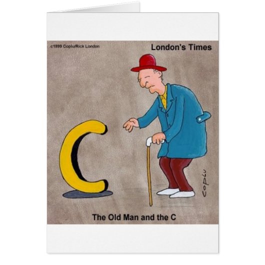 Oldman & The C: Rick London Funny Gifts (Front)