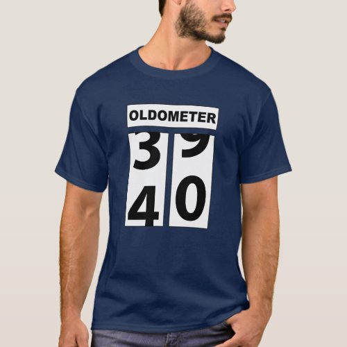 Oldometer 40 T_Shirt