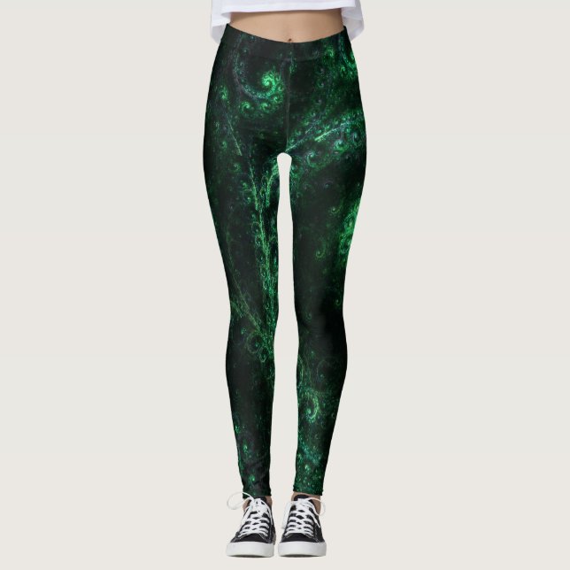 OldOnes Fractal Spiral Leggings (Front)