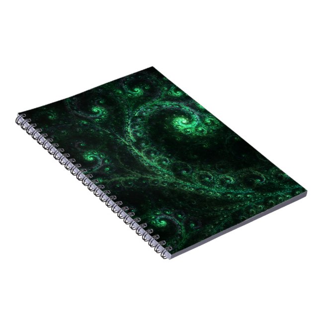OldOnes Spiral Fractal Notebook (Right Side)