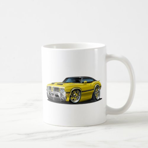 Olds Cutlass 442 Yellow car Coffee Mug