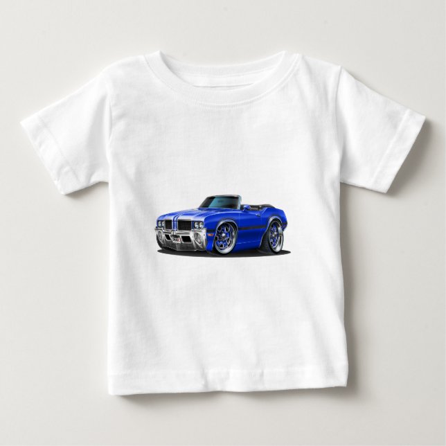 Olds Cutlass Blue Car Baby T-Shirt (Front)